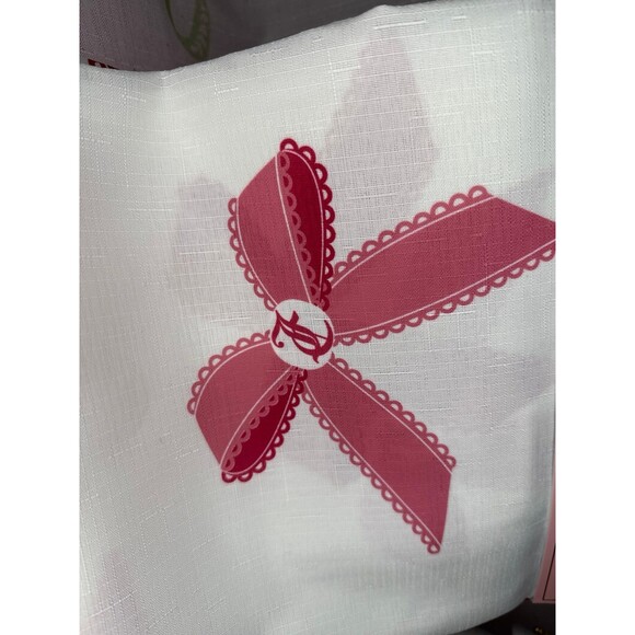 Juicy Couture Pink Bow Shower Curtain - Picture 4 of 4